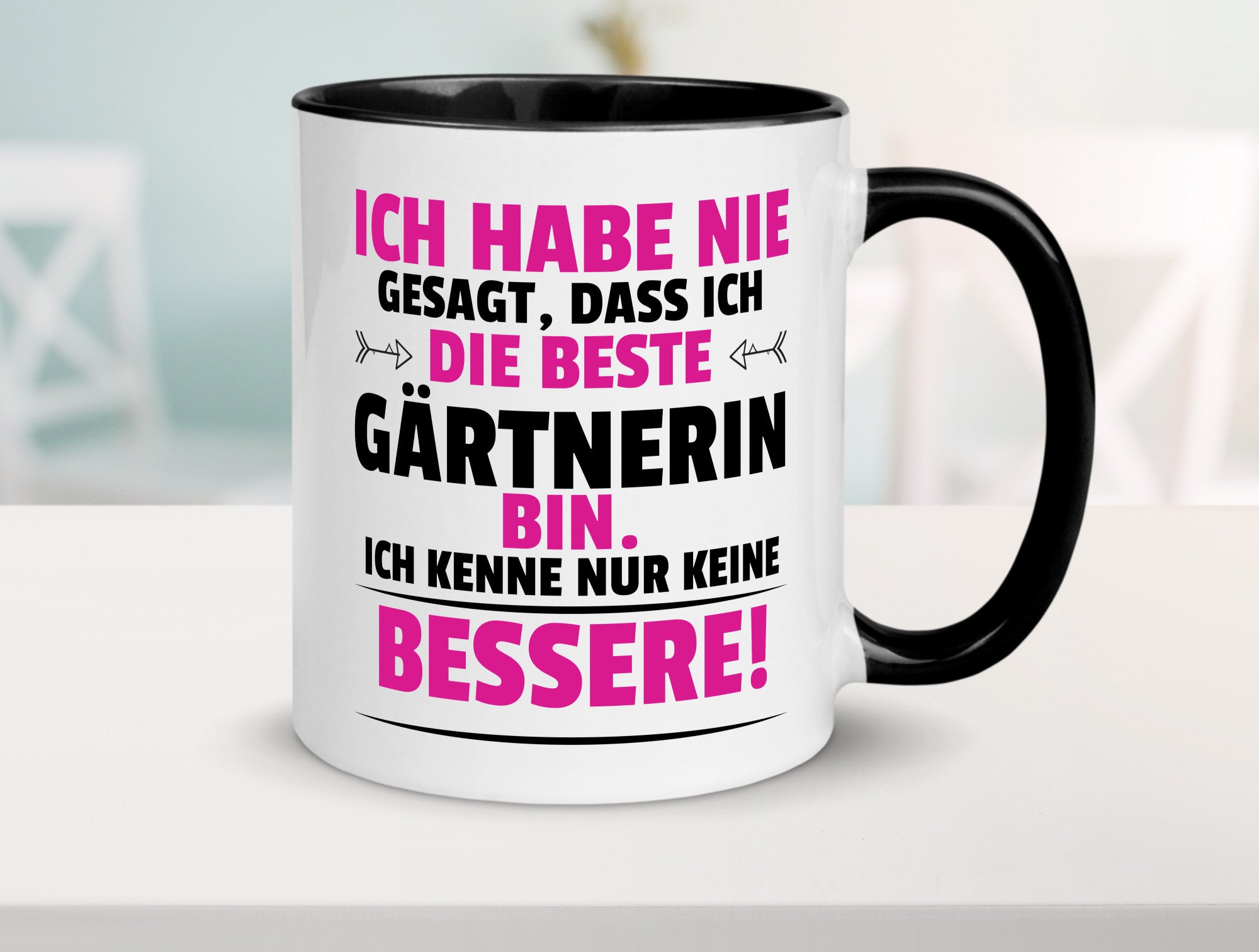 Die Beste Gärtnerin | Gartenbau lustiger Spruch Geschenk Humor Geschenkidee