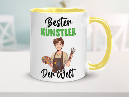 Bester Künstler | Kunst Geschenkidee Humor Tasse