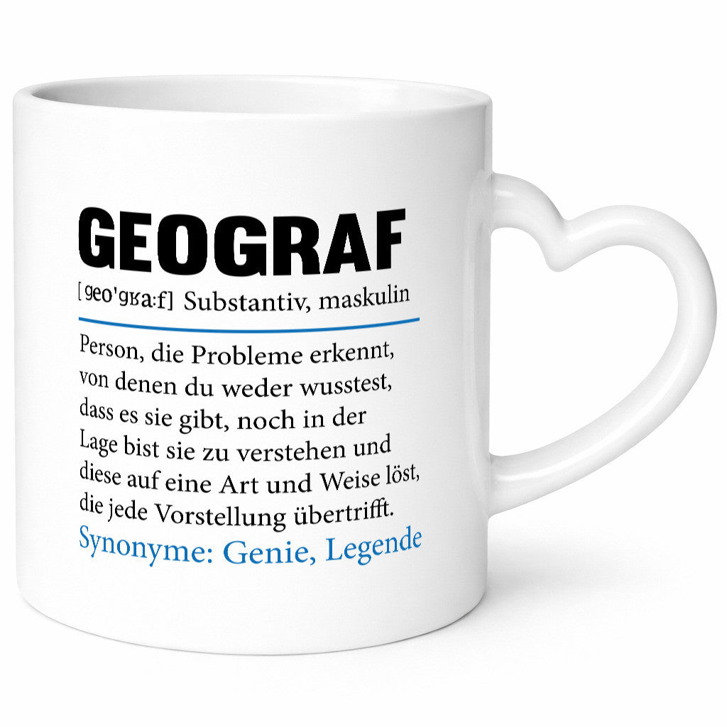Geograf | Büro Geografie Beruf Spruch lustiger Geschenk Arbeit Kollegen Tasse