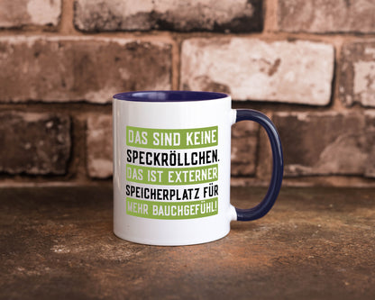 Keine Speckröllchen | Softwareentwickler PC Körperfülle Geschenkidee Humor Tasse