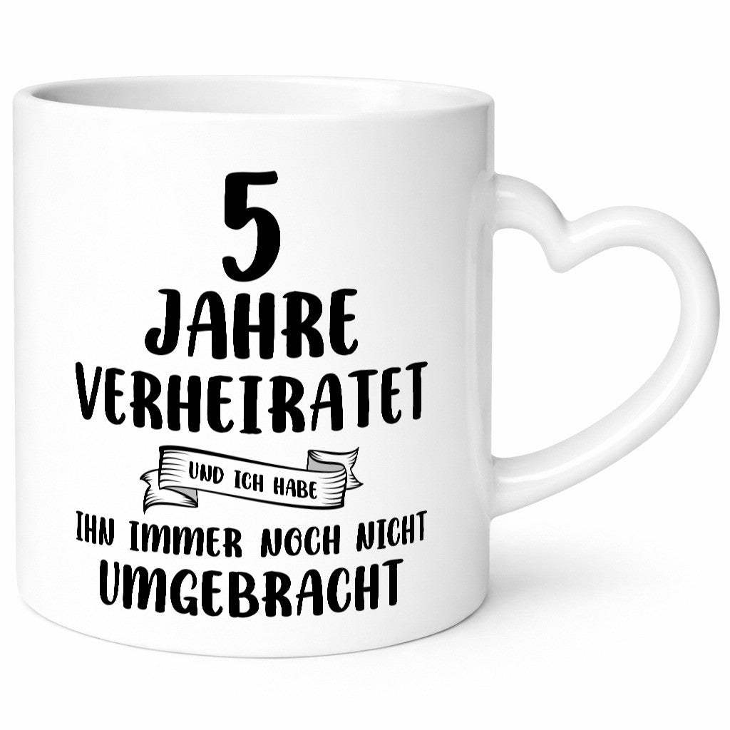 5 Jahre Verheiratet, immer noch am Leben! lustiger Spruch Geschenk Humor
