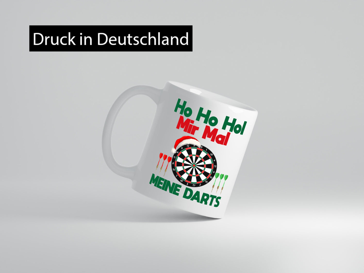 Ho mir mal ein Bier | Dart Ugly Christmas lustig Humor Geschenkidee Geschenk