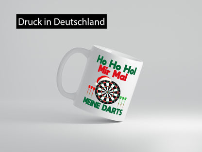 Ho mir mal ein Bier | Dart Ugly Christmas lustig Humor Geschenkidee Geschenk