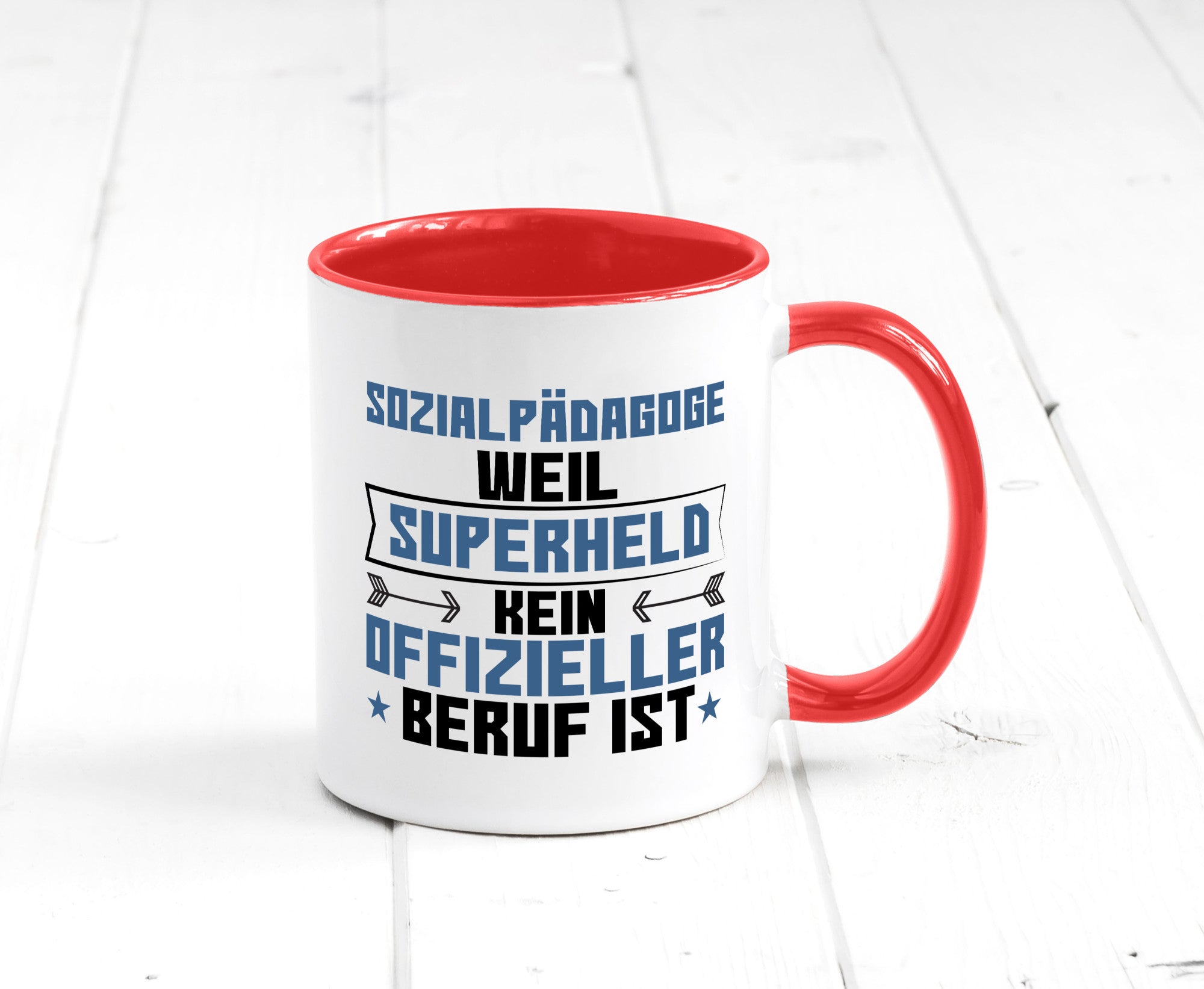 Superheld Sozialpädagoge | Pädagoge lustig Humor Geschenkidee Geschenk Tasse