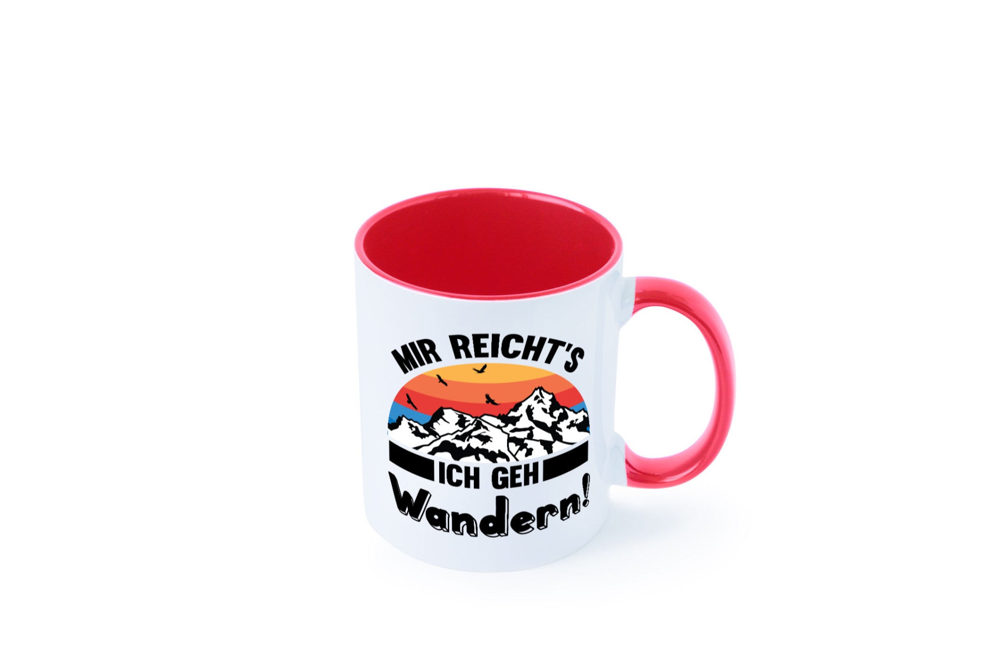 Mir reichts ich geh Wandern | Berge Laufen Natur Humor Geschenkidee Tasse