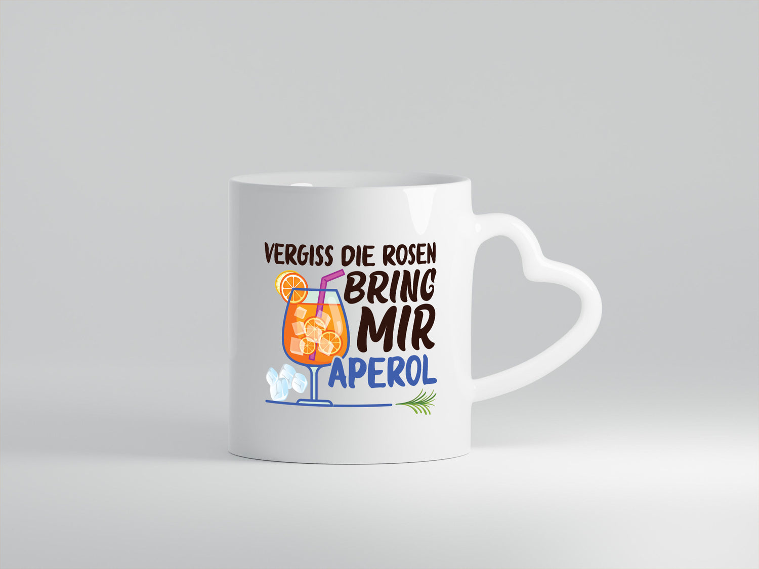 Bring mir Aperol | Rosen Paar Party Geschenkidee Humor Tasse