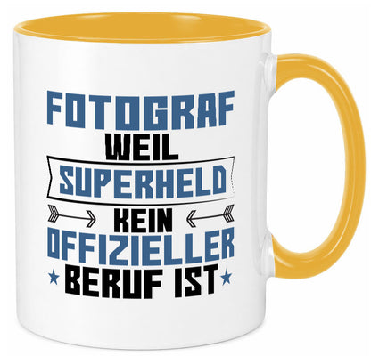 Superheld Fotograf | Fotografie Kamera Geschenk Humor Geschenkidee lustiger Tasse