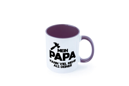 Mein papa kann viel mehr als deiner | Bester lustiger Spruch Geschenk Humor