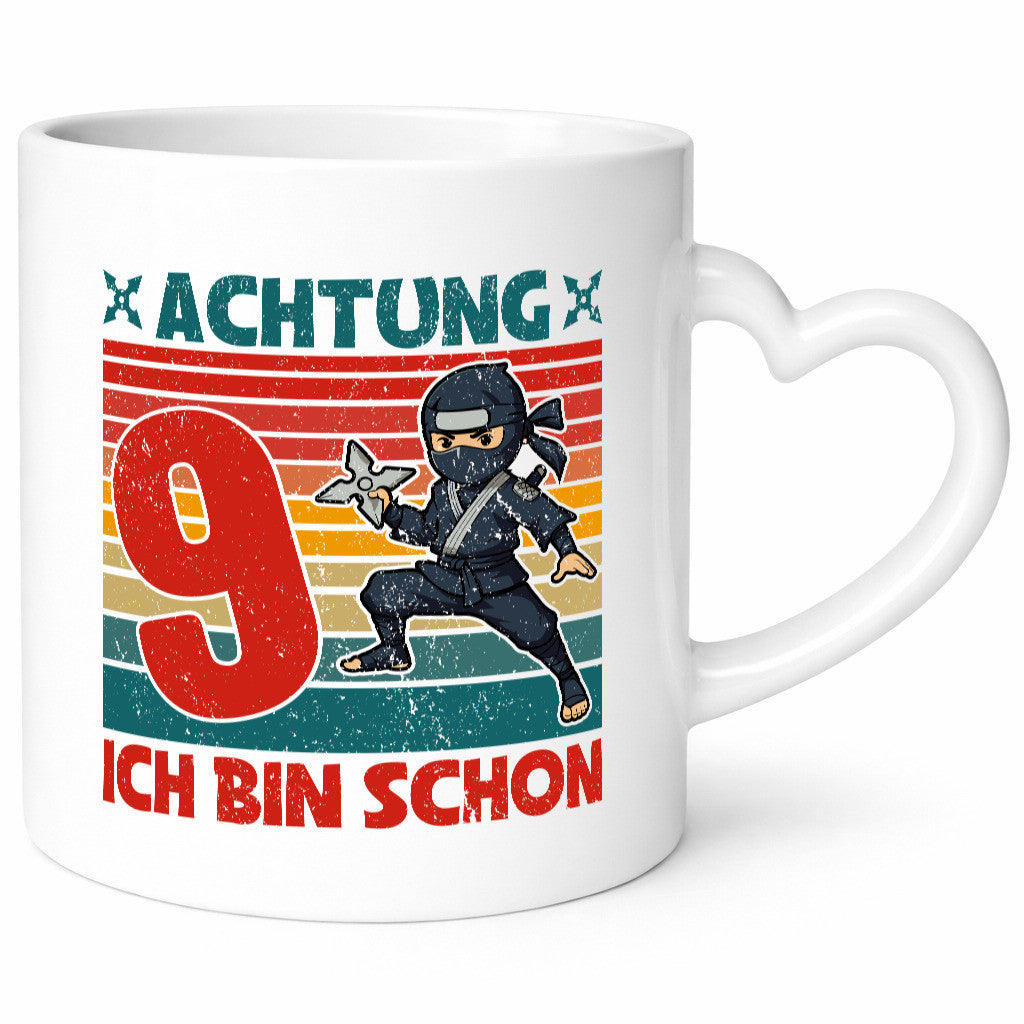 9. Geburtstag | 9 Jahre Ninja Kindergeburtstag lustig Geschenkidee Geschenk