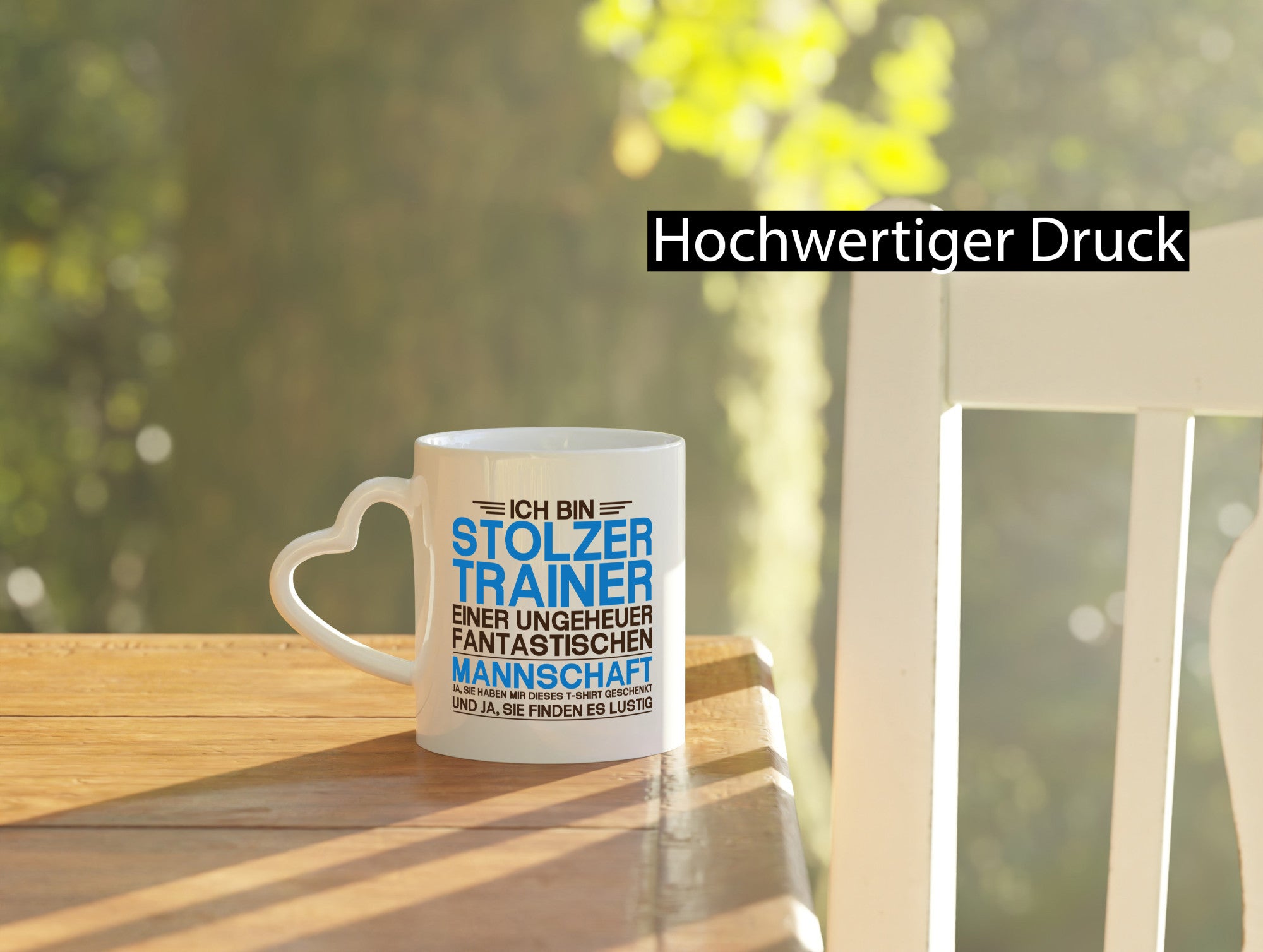 Stolzer Trainer einer fantastischen Mannschaft | Striche Geschenkidee Humor