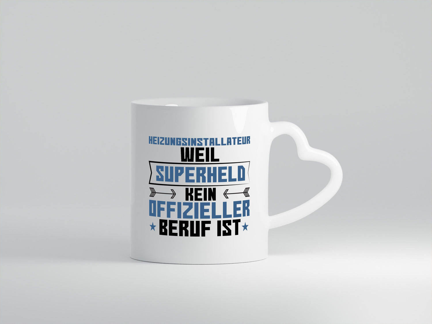Superheld Heizungsinstallateur | Hotel lustig Humor Geschenkidee Geschenk Tasse