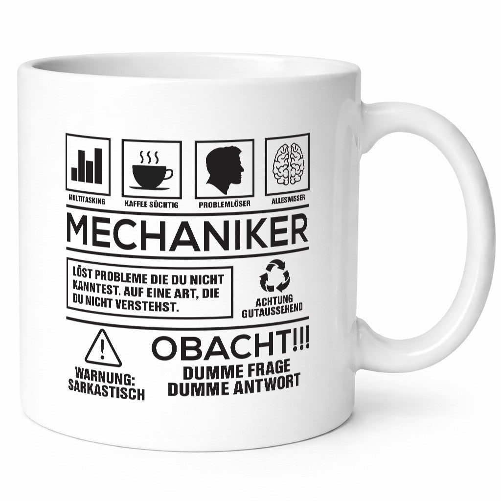 Achtung Probleme Mechaniker | KFZ Werkstatt lustiger Spruch Geschenk Humor