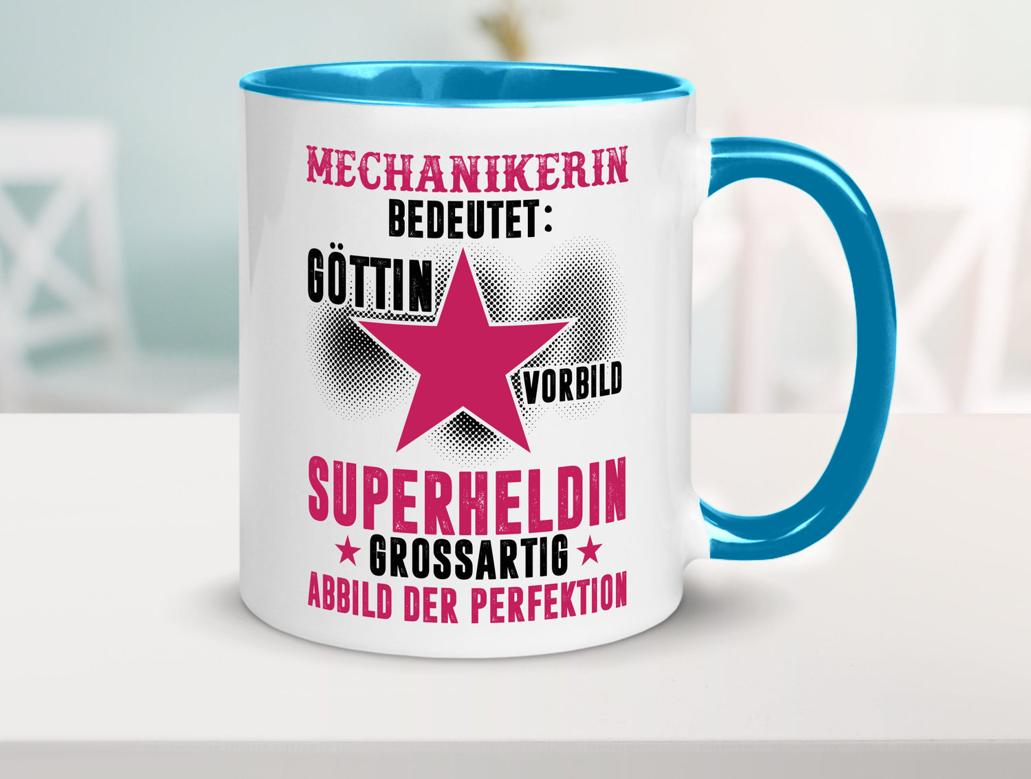 Bedeutung von Mechanikerin | KFZ Geschenkidee Humor Tasse