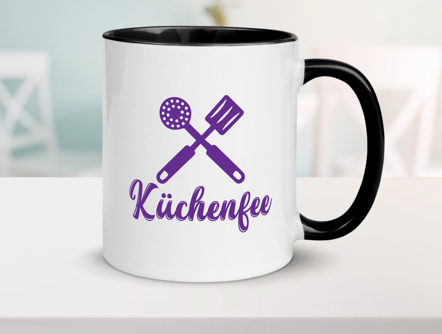 Küchenfee | Mama kocht am besten Muttertag Geschenkidee Familie Humor Tasse