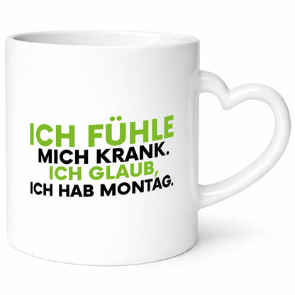 I feel sick | Monday work job colleagues funny office gift mug