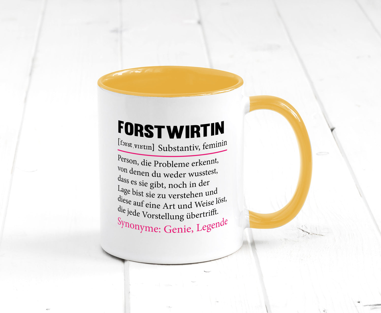 Forstwirtin | Beruf Spruch Forst Wirtin Humor Arbeit Kollegen Büro Geschenkidee