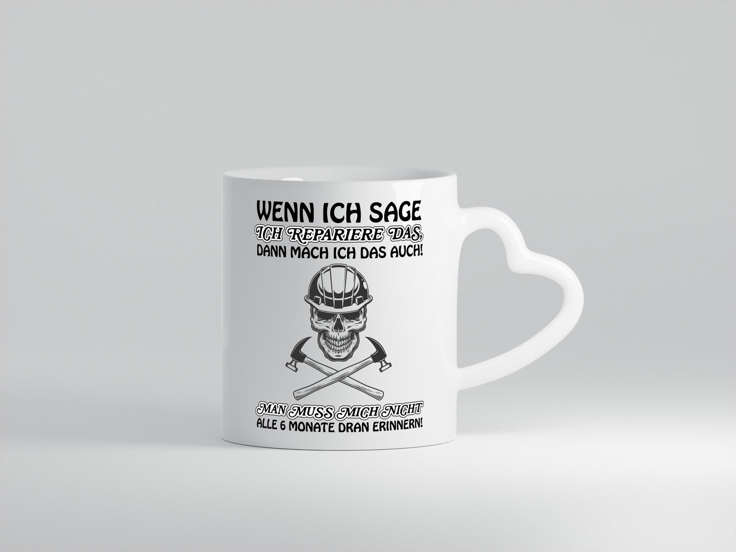 Ich repariere es Geschenk Humor Geschenkidee lustiger Spruch Tasse