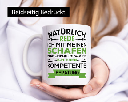 Meine Schafe | Schaf Tasse Schafzüchter Schäfer lustig Humor Geschenkidee