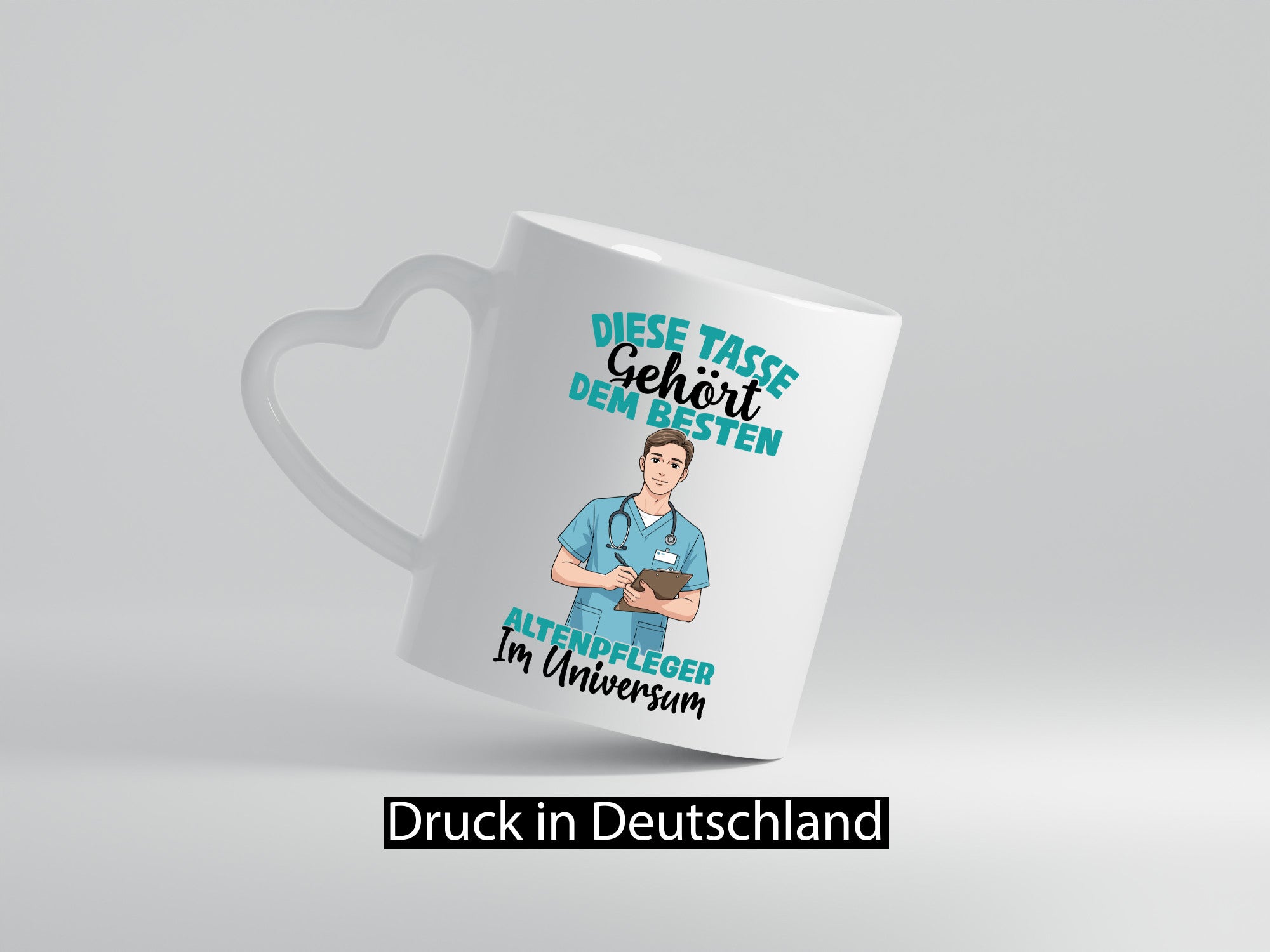 Im Universum: Altenpfleger | Pflegepersonal Geschenk Humor Geschenkidee