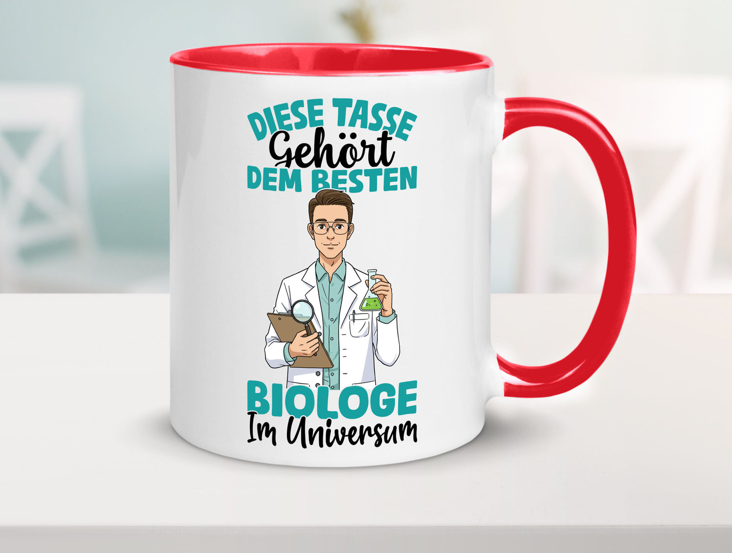 Im Universum: Biologe | Biologie Naturforscher Humor Geschenkidee Tasse