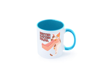 Bester Katzenpapa | Katze Gabel Geschenk Tierliebhaber Humor lustiger Spruch