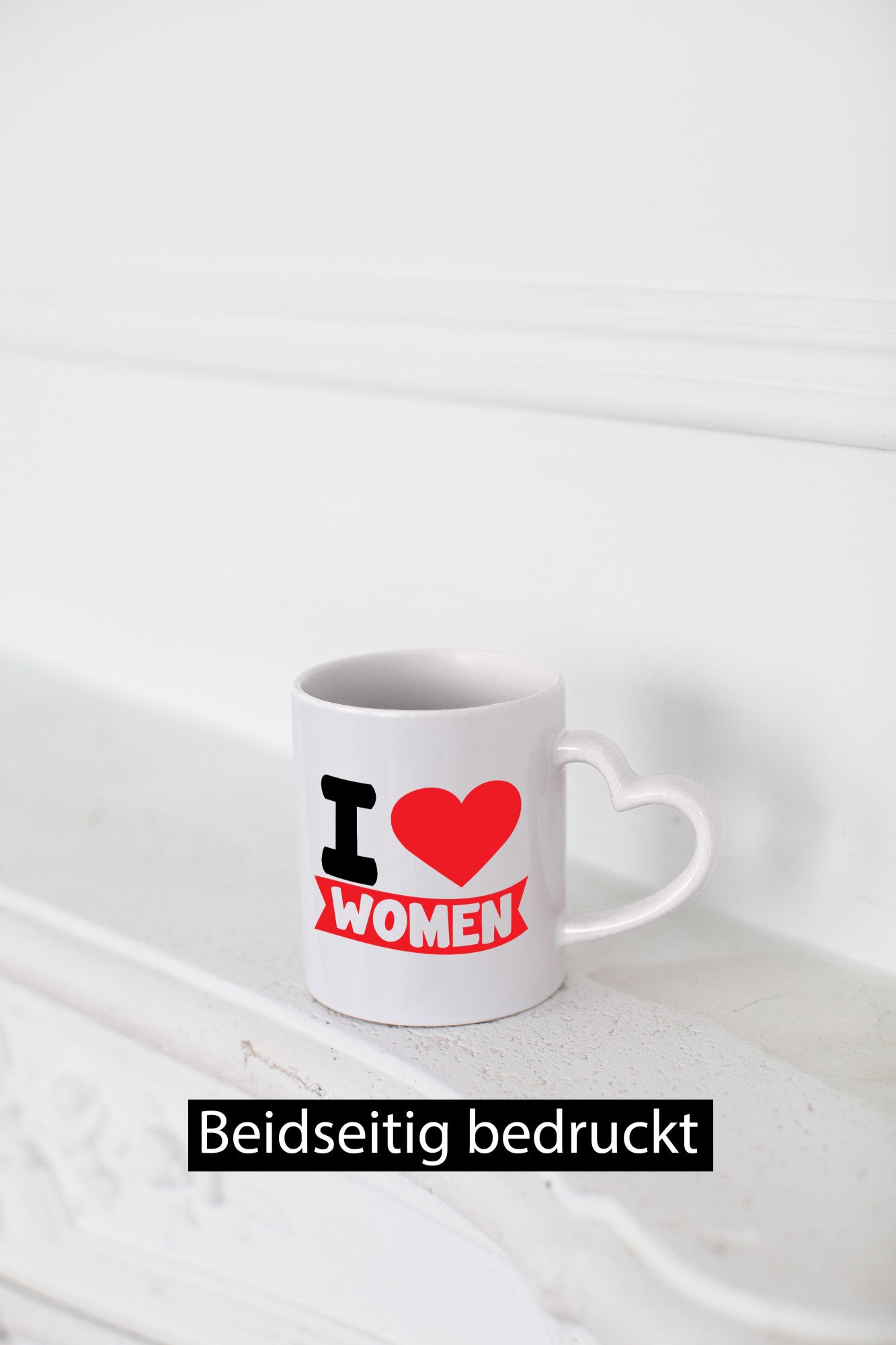 I love woman | Frauen Ich liebe v2 lustig Familie Geschenkidee Geschenk Tasse