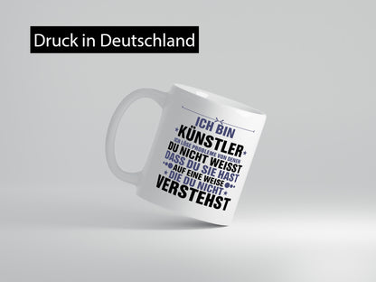 Löse Probleme: Künstler | Kunst v2 lustiger Spruch Geschenk Humor Geschenkidee