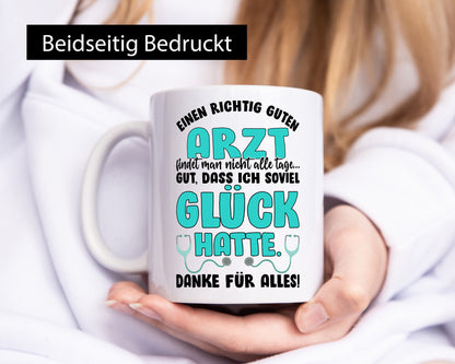 Richtig guter Arzt | Dankeschön Tasse Ärzte Spruch vl9 Humor Geschenkidee