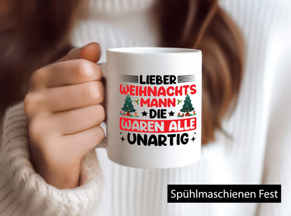 Santa they were all naughty | Christmas Gift Idea Humor Mug