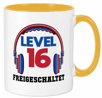 Level 16 Freigeschaltet | 16. geburtstag Gamer lustig Geschenkidee Geschenk