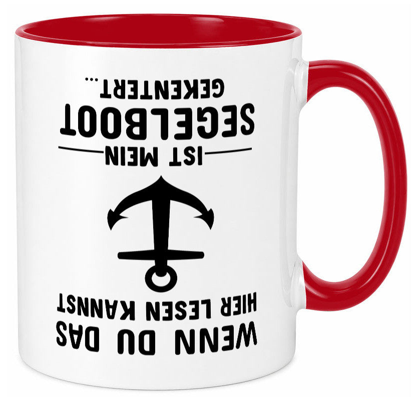 Segler Tasse | Segelboot Humor Kapitän Spruch Witz Geschenkidee