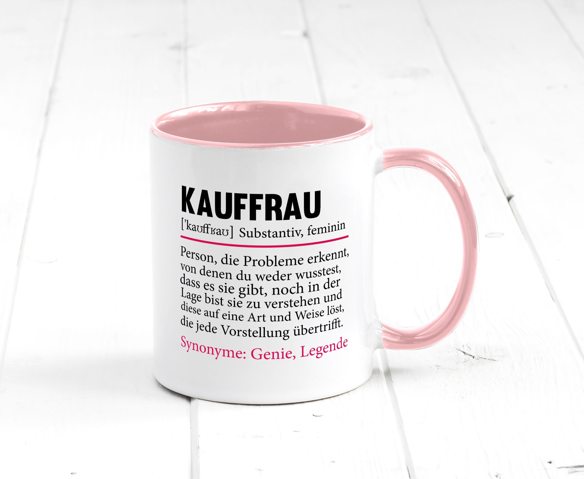 Kauffrau | Humor Spruch Definition Kauffrauen Geschenkidee Tasse