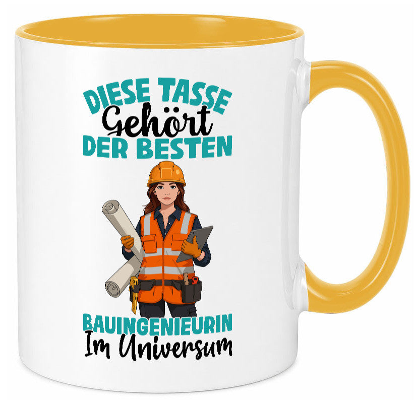 Im Universum: Bauingenieurin | Ingenieurin lustiger Spruch Geschenk Humor