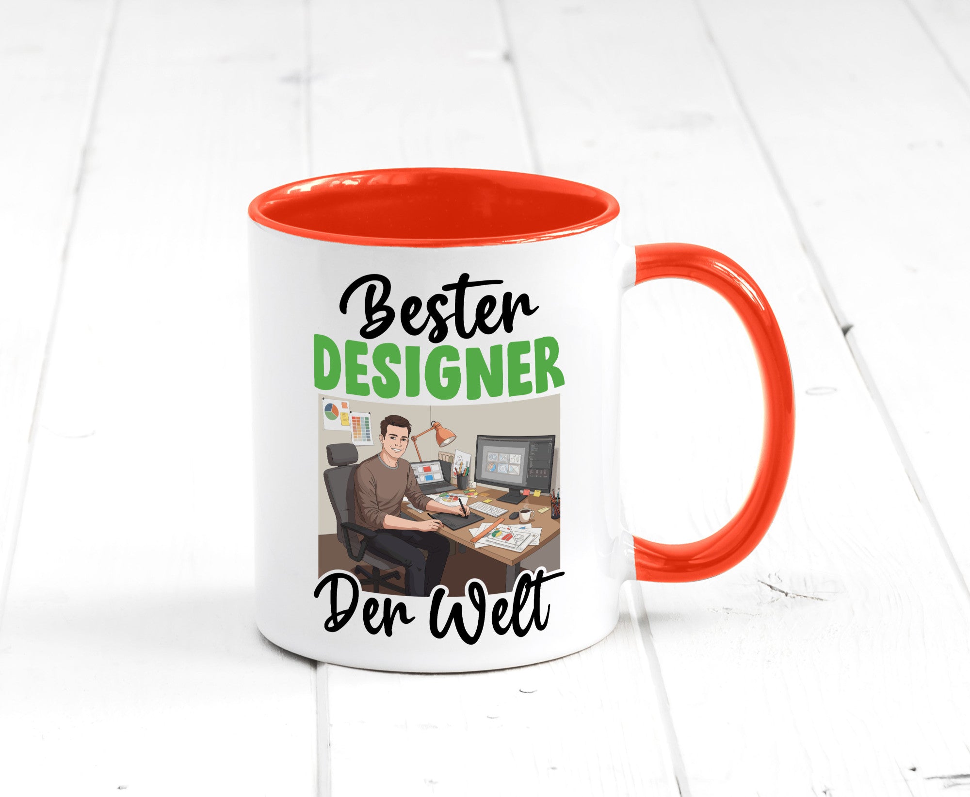 Bester Designer Beruf | Mode v2 lustiger Spruch Geschenk Arbeit Kollegen Büro