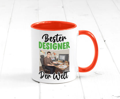 Bester Designer Beruf | Mode v2 lustiger Spruch Geschenk Arbeit Kollegen Büro
