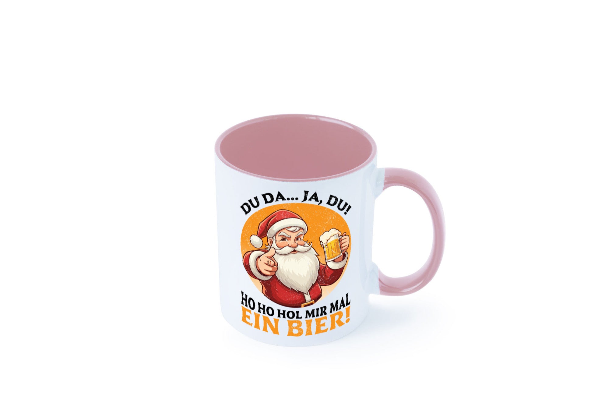 Hol mir mal ein Bier | Ugly Christmas Santa lustig Humor Geschenkidee Geschenk