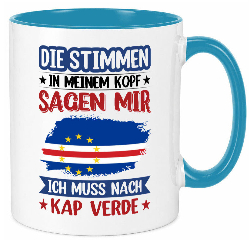 Kap Verde | Urlaub Stimmen in meinem Kopf Traumland lustig Humor Geschenkidee
