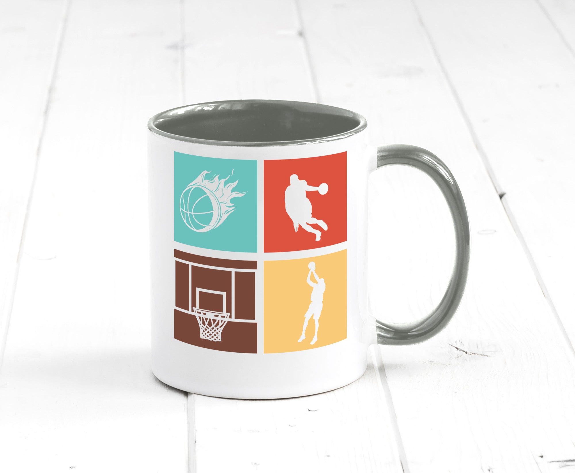 Basketball | Sportfan Slam Dunk Teamplayer NBA Humor Geschenkidee Tasse