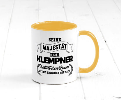 Der Klempner betritt den raum | Geschenk Humor Geschenkidee lustiger Spruch