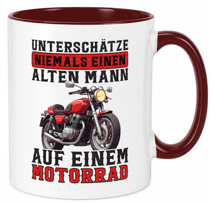 Biker Spruch | Männer Tasse Motorradfahrer Motorrad vl10 v2 Humor Geschenkidee