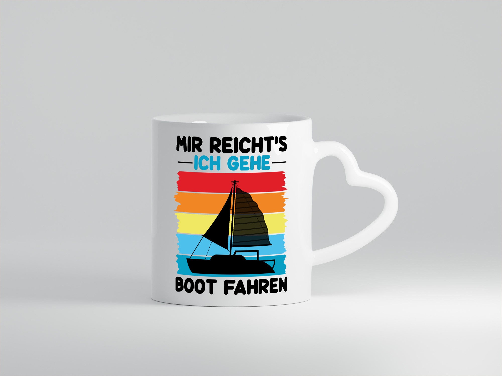Mir reichts ich geh Boot Fahren | Bootsfahrer Motorboot v2 Humor Geschenkidee