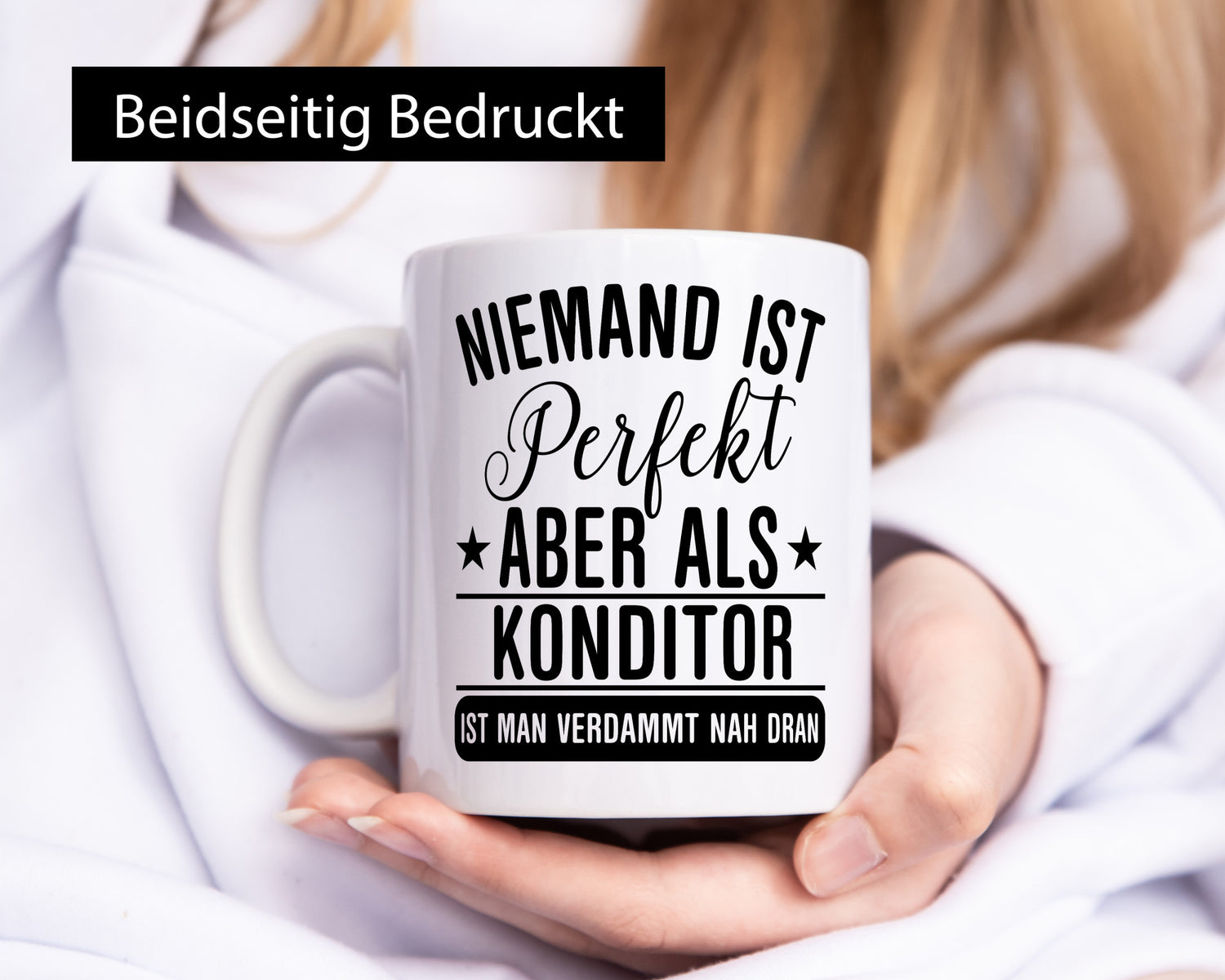 Verdammt nah dran: Konditor | Konditorei Geschenk Humor Geschenkidee lustiger