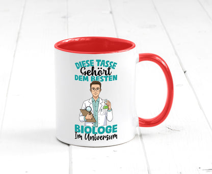Im Universum: Biologe | Biologie Naturforscher Humor Geschenkidee Tasse