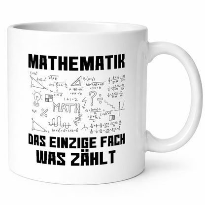 Mathematik | Lehrer Lehrerin kollege lustig Arbeit Kollegen Büro Geschenk Tasse