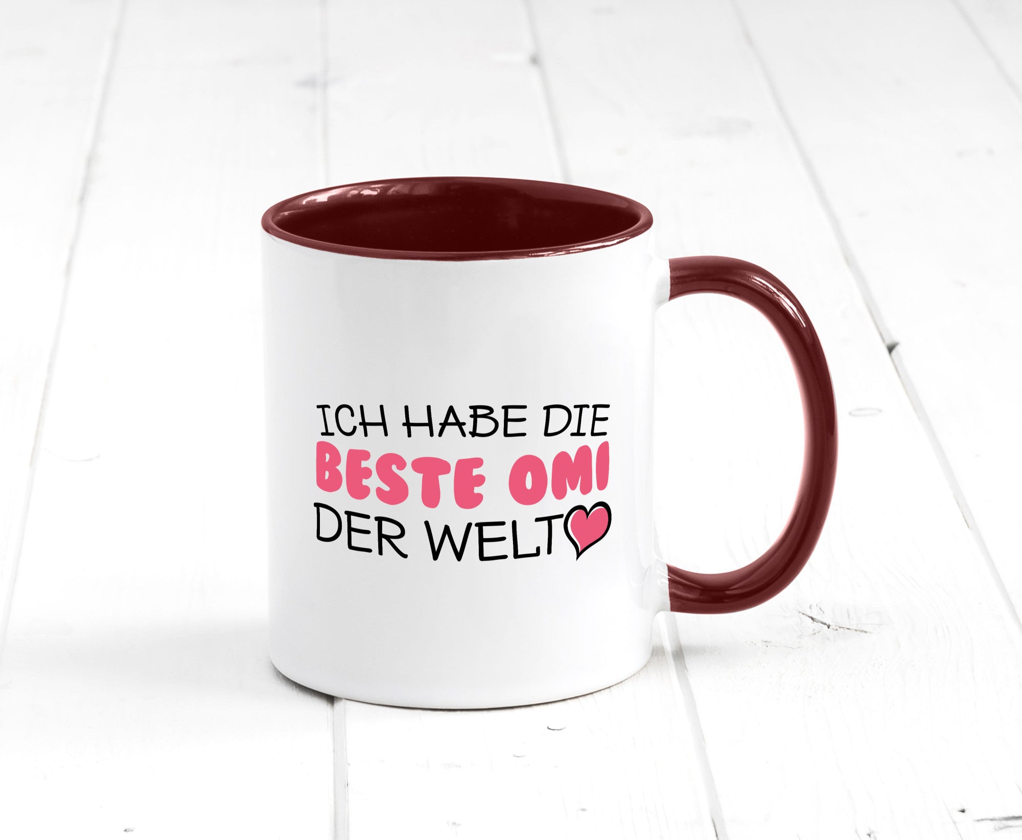Beste Omi der Welt | Oma Tasse Geburtstag Muttertag lustig Familie Geschenkidee