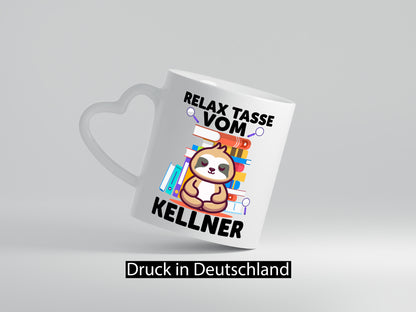 Relax Tasse: Kellner | kellnern Bedienung lustig Humor Geschenkidee Geschenk
