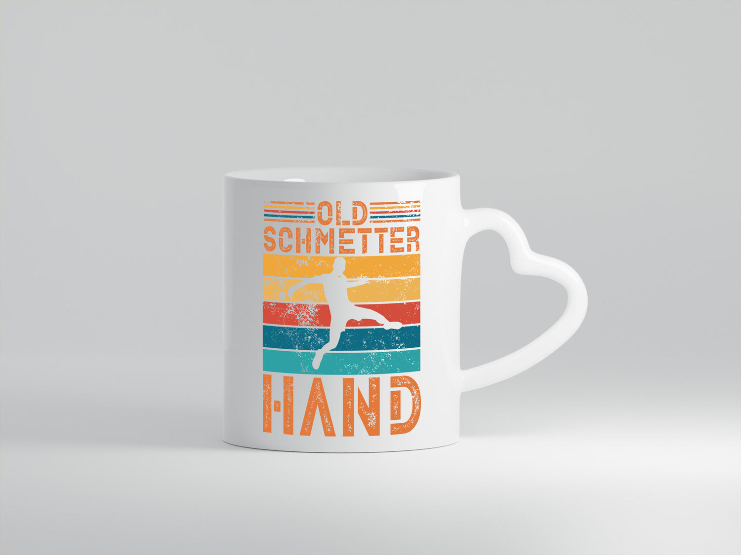 Old Schmetter Hand | Tennis Spieler Sport v2 Geschenkidee Humor Tasse