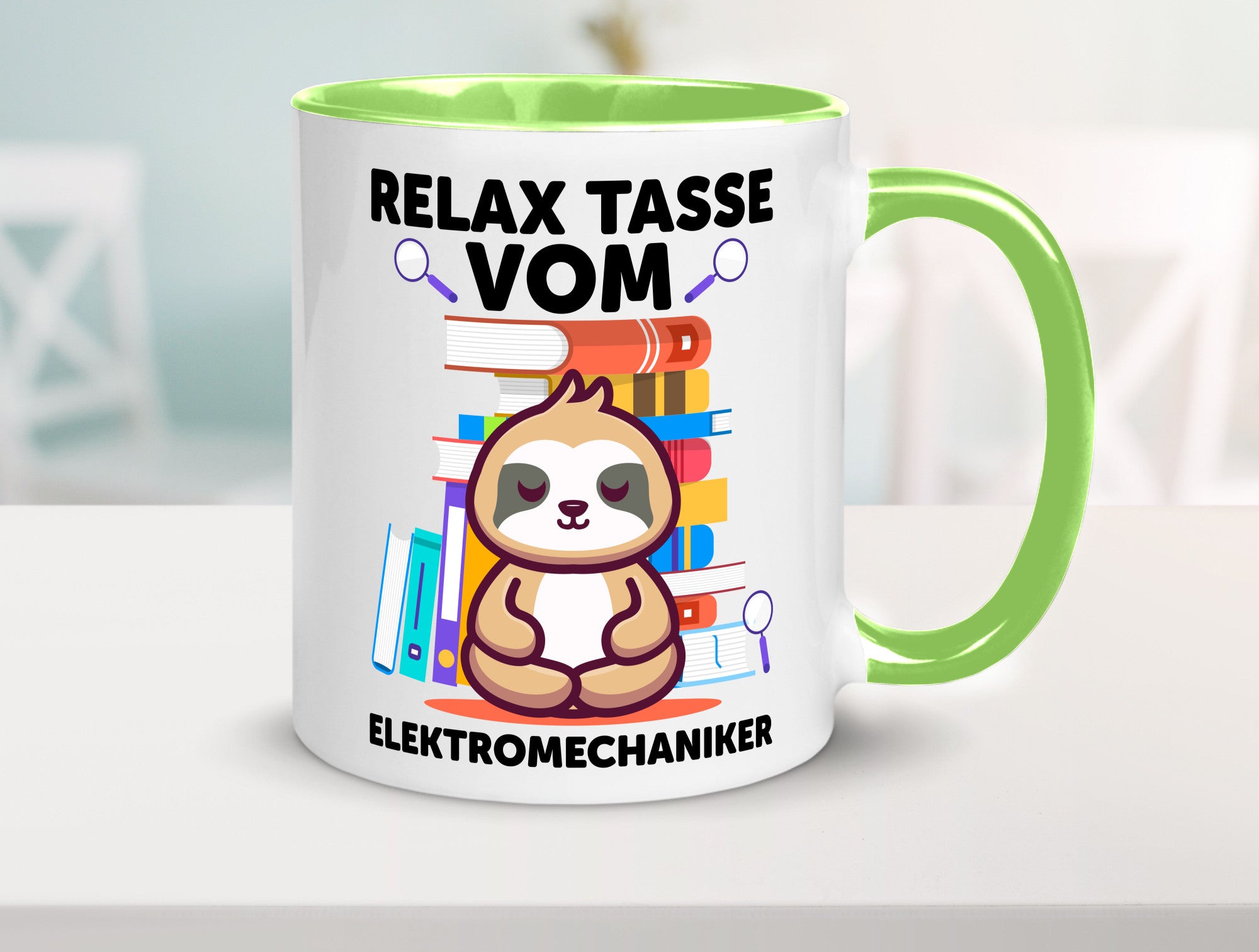 Relax Tasse: Elektromechaniker | Mechaniker Geschenk Humor Geschenkidee