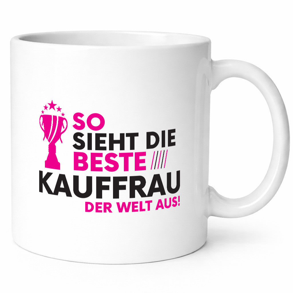 Die weltbeste Kauffrau | Kauffrauen Geschenkidee Humor Tasse