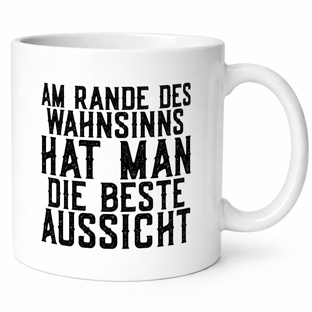 Beste Aussicht | Wahnsinn lustiger Spruch Therapie lustig Humor Geschenkidee